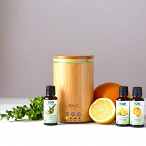 NOW Solutions Real Bamboo Essential Oil Diffuser